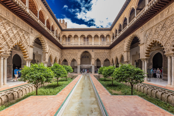 Maurische Architektur in Sevilla