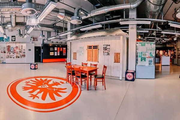 Das Eintracht Frankfurt Museum.