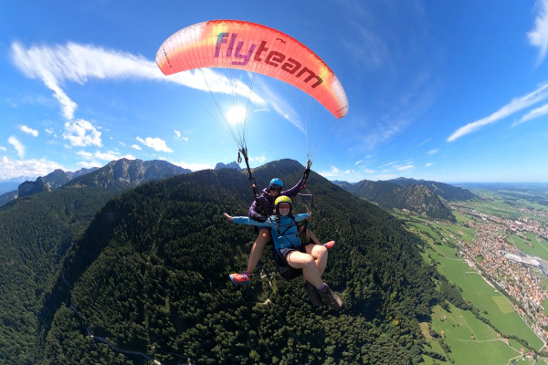 Tandemflug vom Breitenberg