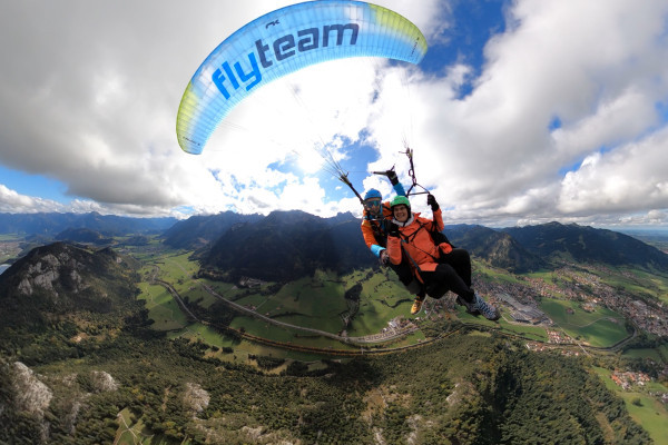 Tandemflug über Pfronten