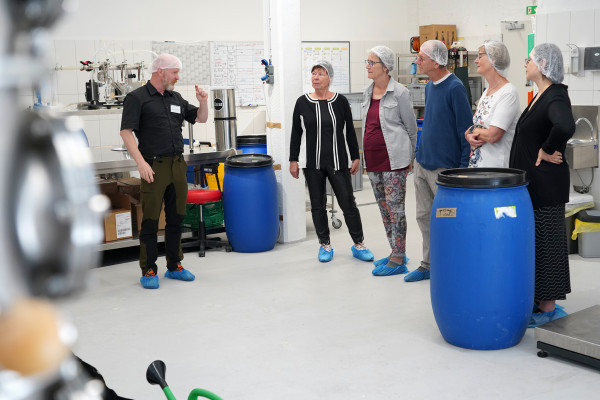 Vorstellung der einzelnen Produktionsschritte