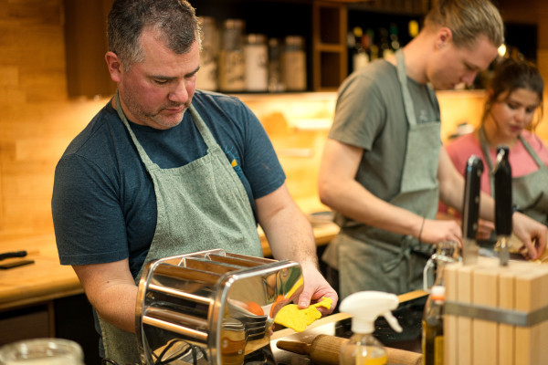 Kochkurs moderne Pasta an der Nudelmaschine