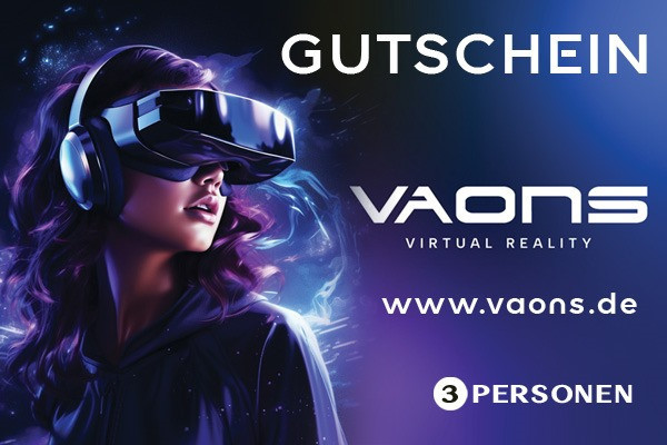 Gutschein Virtual Reality Escape Room 3
