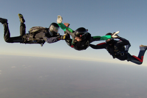 AFF aus 4000 Metern