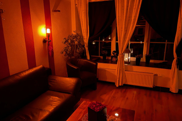 Bubble "Country" - Wohnzimmer eines der 3 ländlich gelegene Apartments