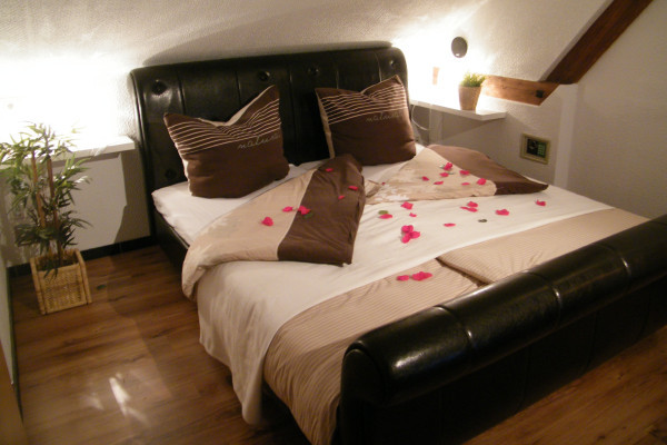 Bubble "Country" - Wohn-/Schlafzimmer eines der 3 ländlich gelegene Apartments