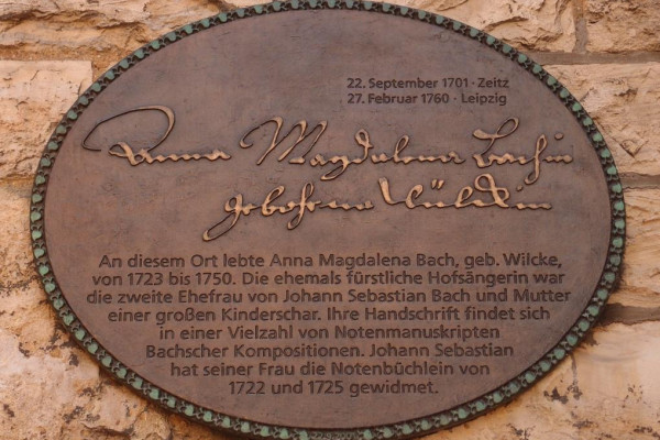Anna Magdalene Bach stand Ihrem Mann zur Seite.