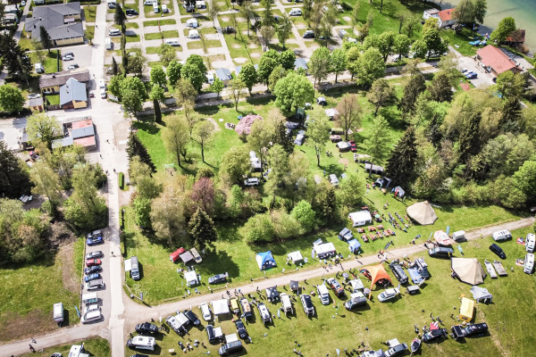 Das MCOD Gelände und der Campingplatz Pilsensee