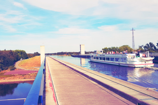 Trogbrücke nahe Magdeburg