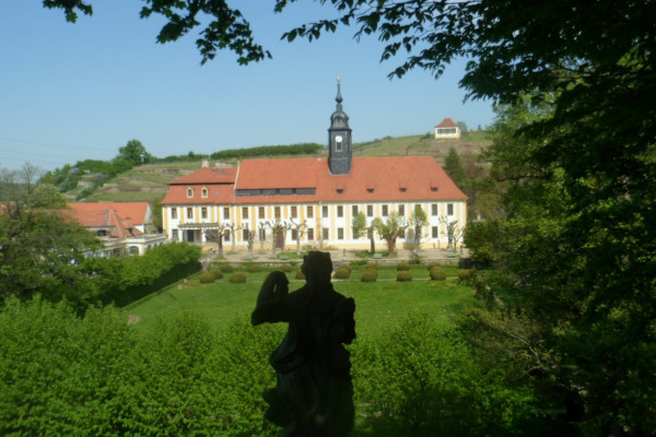 Blick auf Schloss und Park