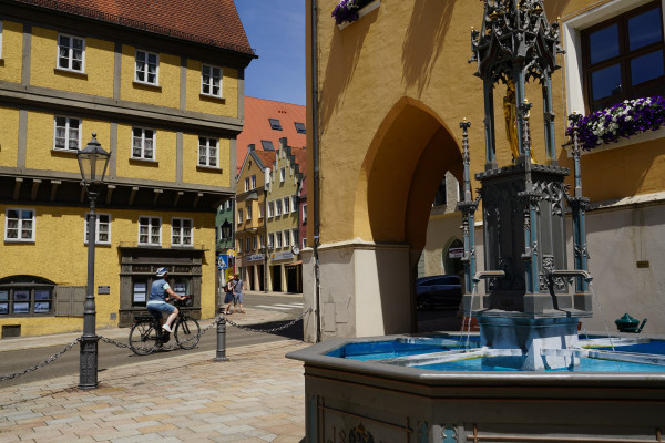 Fischerbrunnen am Rathaus