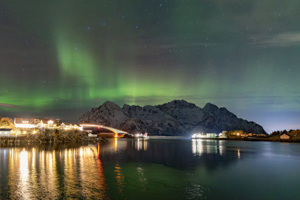 Nordlichter in Heaningsvaer