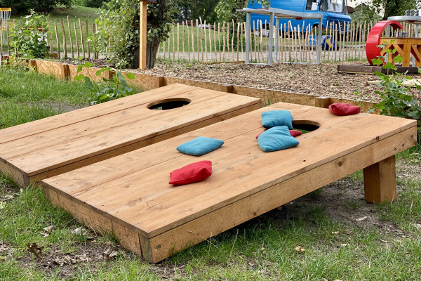 Erlebnis-Parcours Cornhole