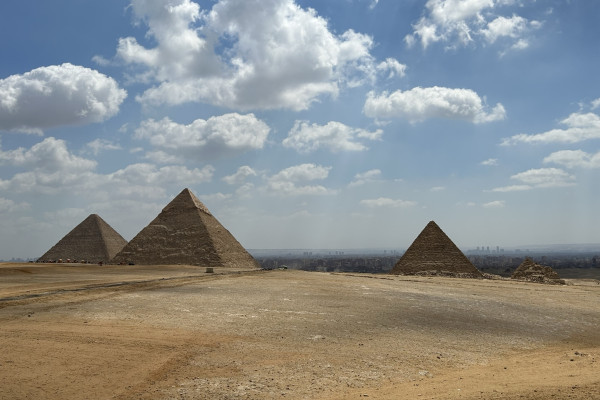 Die Pyramiden von Gizeh