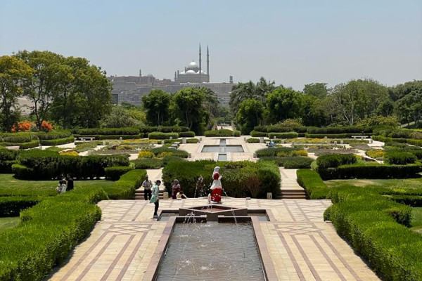 Zitadelle und Al-Azhar Park in Kairo