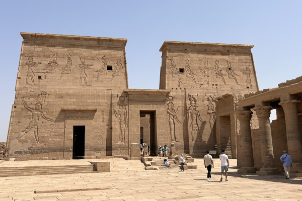 Philae Tempel auf der Insel Agilika Aswan