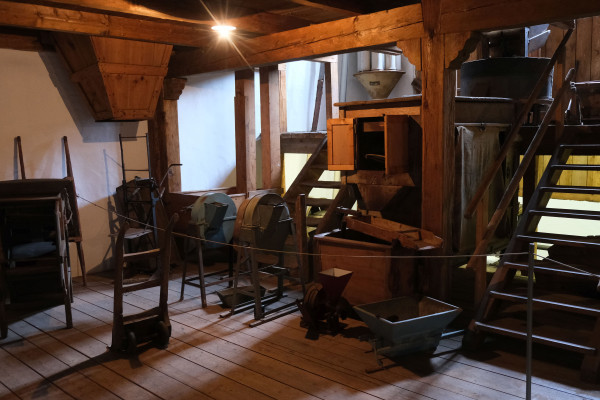 Das Innere der Mühle