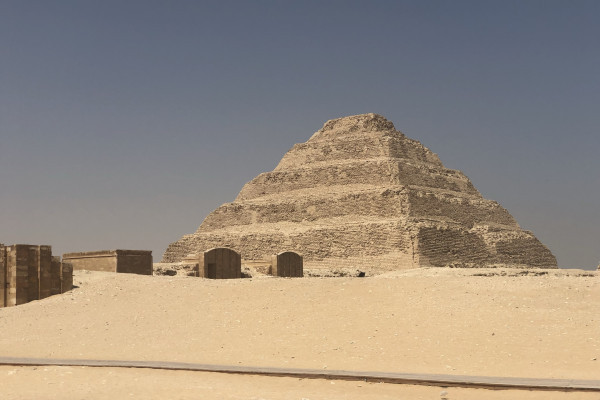 Stufenpyramide in Sakkara