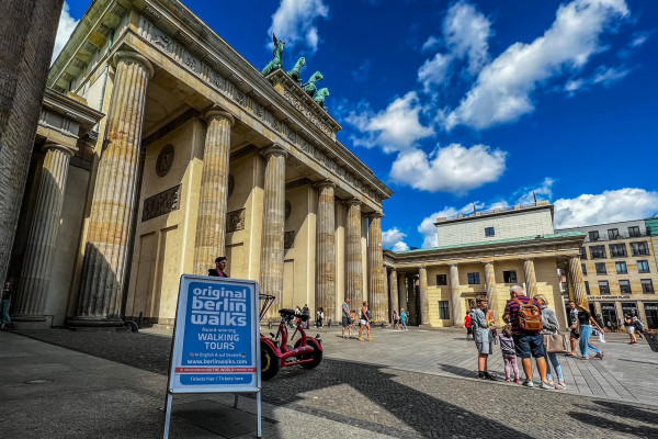 Unser Treffpunkt am Brandenburger Tor