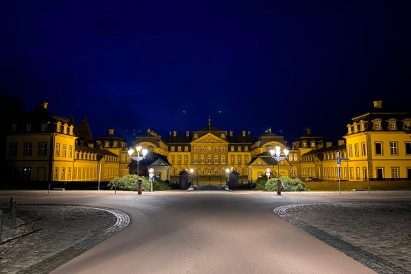 Das Residenzschloss in der Nacht @c.wagener