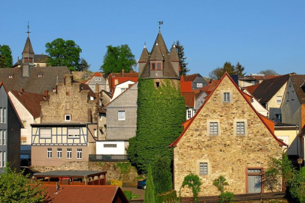 Blick auf Brauhaus und Altstadt, (c) Purr