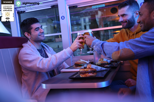 Amerikanische Tour im Dinner Hopping Bus