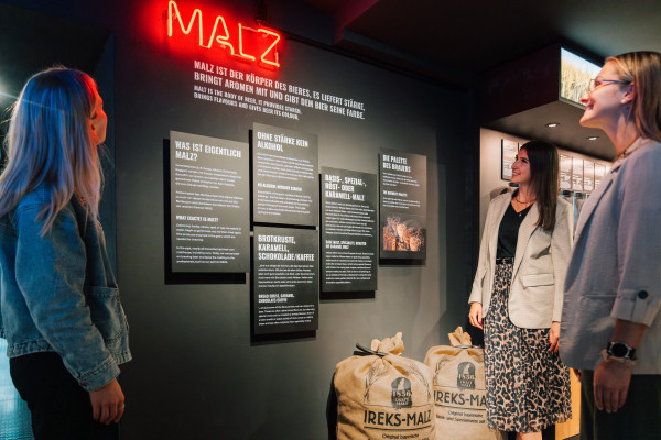 Ein Raum, veredelt mit IREKS - dort, wo Malz seine Aromen zum Leben erweckt.