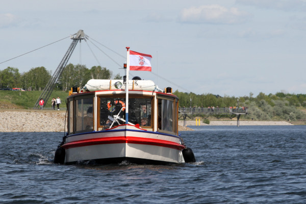 Wilde Ilse auf dem Großräschener See