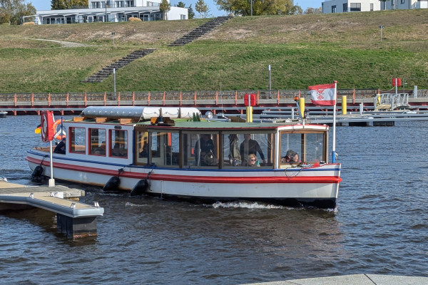 Wilde Ilse am Anleger Großräschen