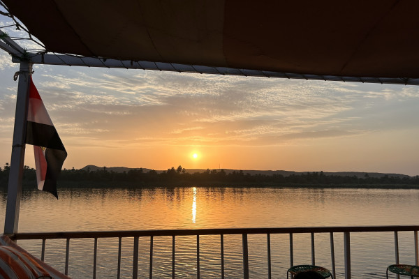Sonnenaufgang am Nil