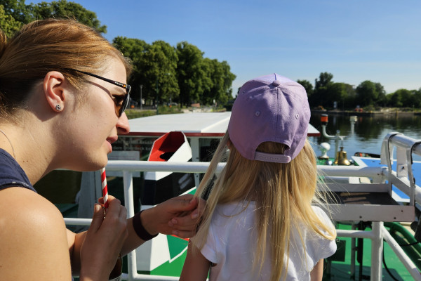 Kinder an Bord