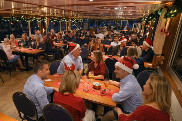 Weihnachtsfeier an Bord
