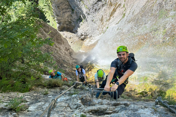 Klettersteig Rio Ruzza