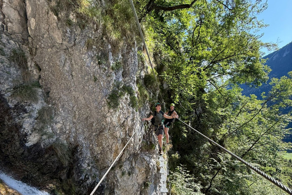 Klettersteig Rio Ruzza