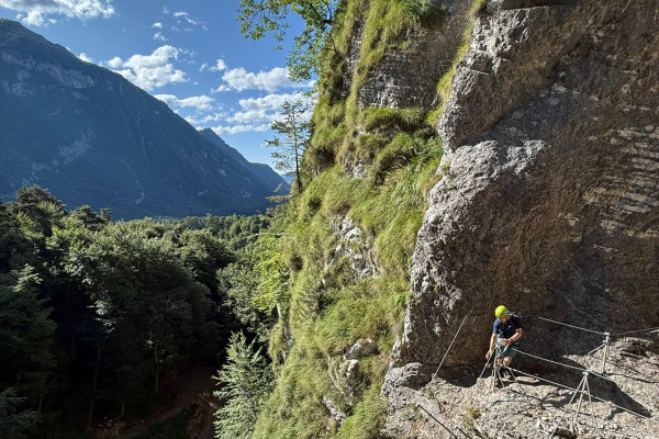 Klettersteig Rio Ruzza