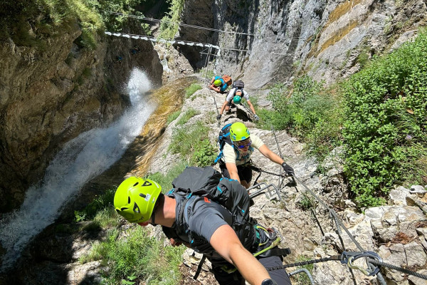 Klettersteig Rio Ruzza
