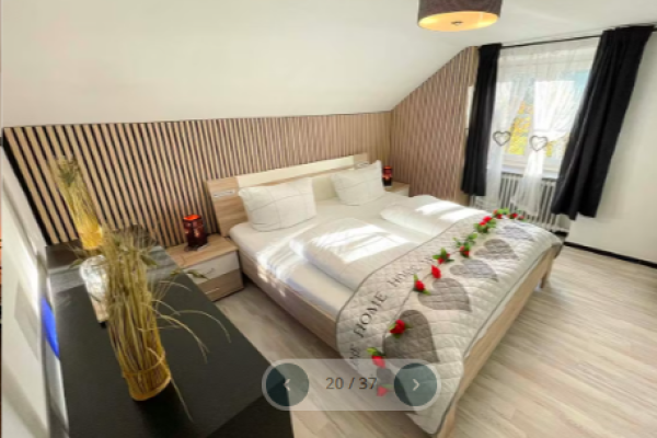 Bubble "Country" - Wohn-/Schlafzimmer mit Küche eines der 3 ländlich gelegenen Apartments