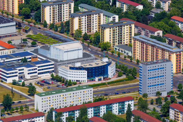 Luftbild Hoyerswerda Neustadt