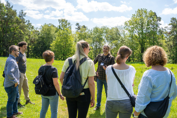 Führung während der Genusstour