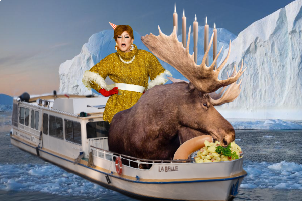 Winterliche Spreefahrt mit Drag Queen