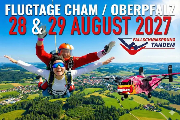 cham fallschirmspringen Oberpfalz bayern