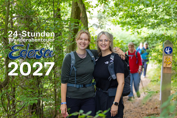 Erlebt das herrliche Gemeinschaftsgefühl beim 24-Stunden Wanderabenteuer Edersee