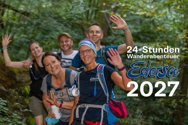 Erlebt das herrliche Gemeinschaftsgefühl beim 24-Stunden Wanderabenteuer Edersee