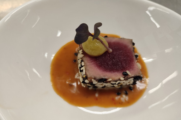 Sashimi vom Thunfisch