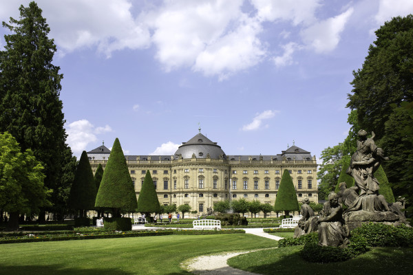 © Congress-Tourismus-Würzburg, Fotograf: Andreas Bestle
Südseite Residenz Würzburg