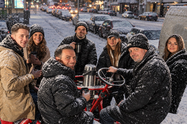 GlühweinTour mit dem ConferenceBike durch München