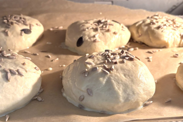 hausgemachte Buns