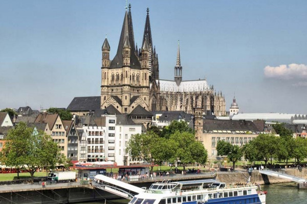 Blick über den Rhein Blick über den Rhein
