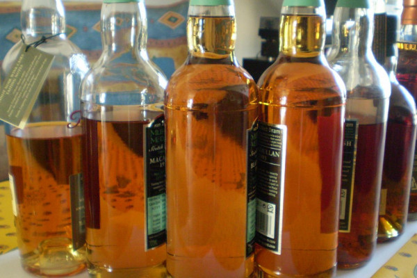 Farbspektrum des Whiskys