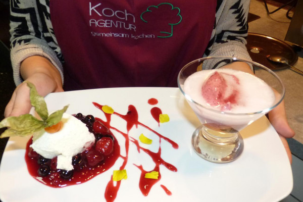 Nachspeisen essen  bei Dresden